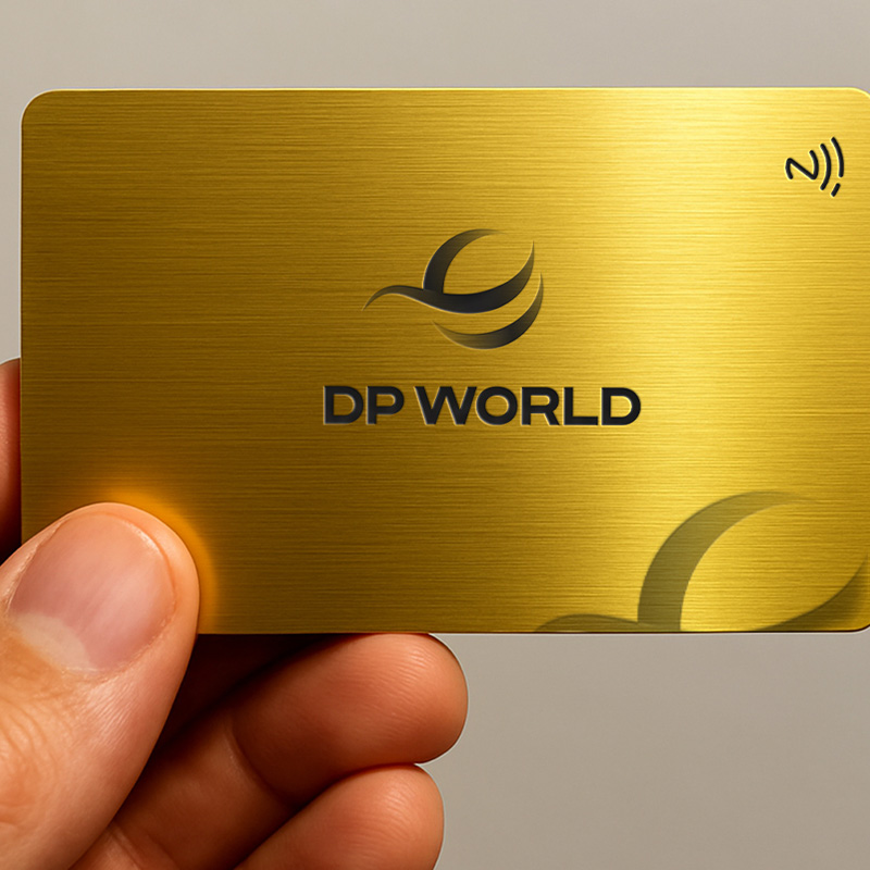 Metal Gold NFC Smart Business Card